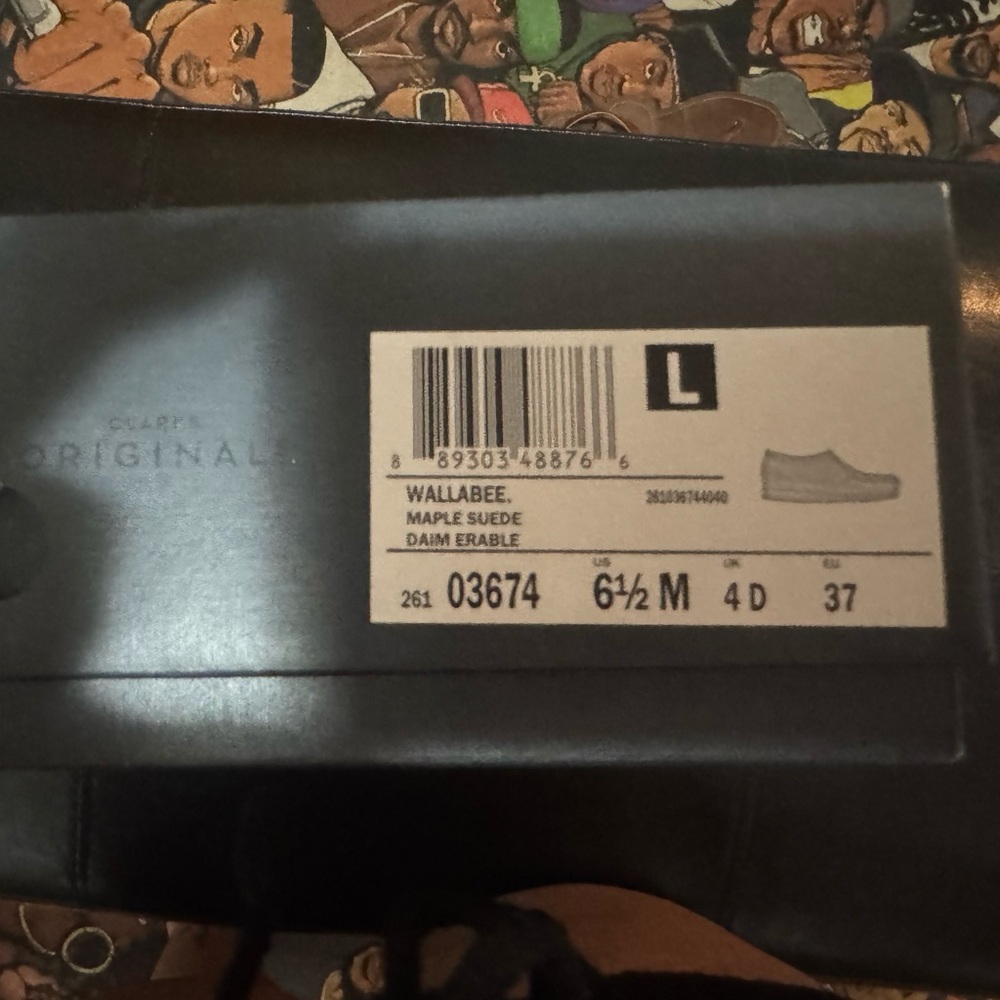 Clarks Wallabee Maple Suede Footwear